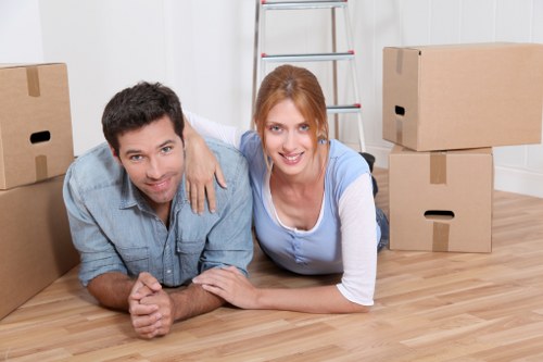 Packing office equipment and files for relocation