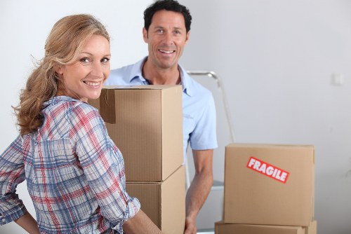 Packing and furniture handling service for a Highbury home move